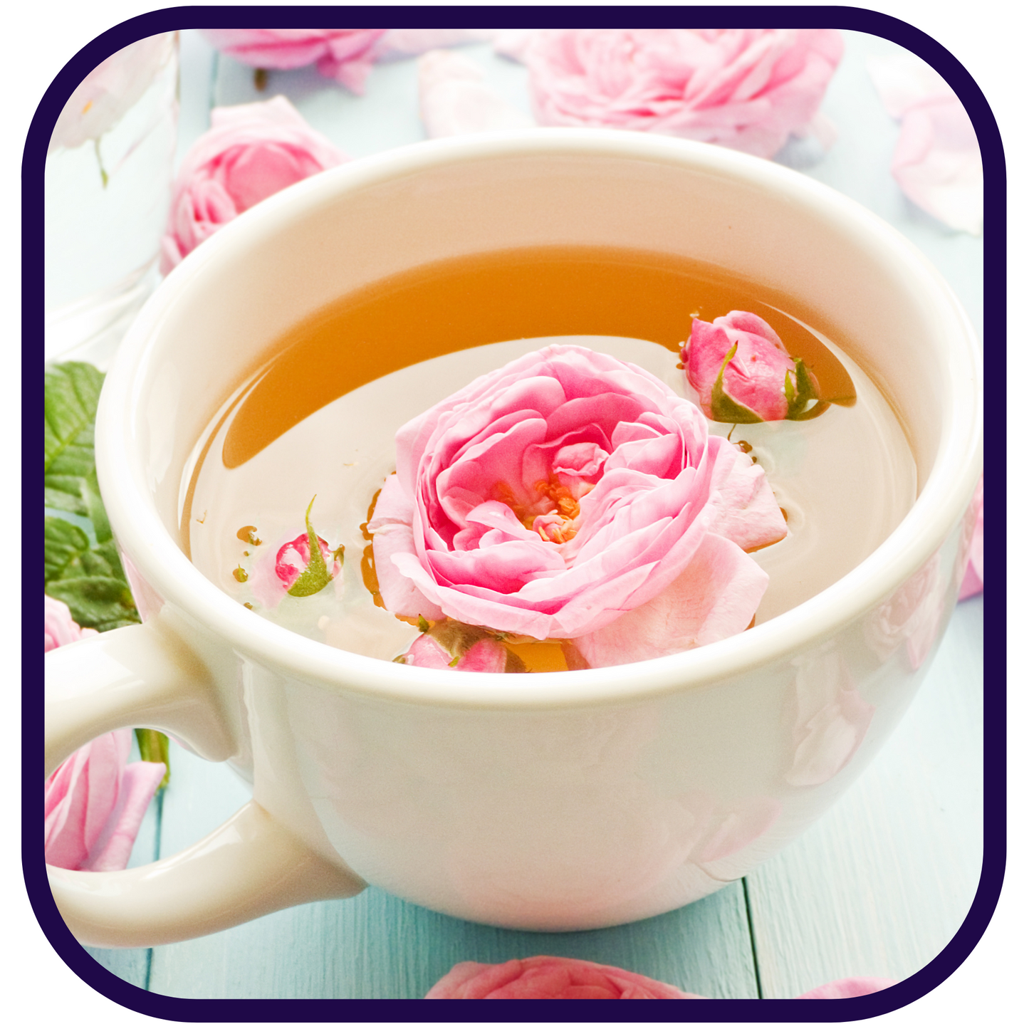 Bella's Enchanting Lychee Rose Loose Leaf Green Tea