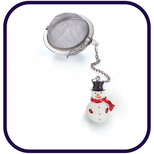 Tea Ball - Snowman